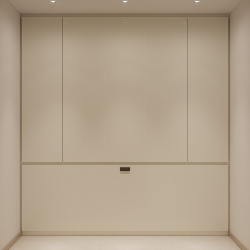 Bomb Shelter Full Height Space Saving Beds with Storage Cabinet (7 feet)