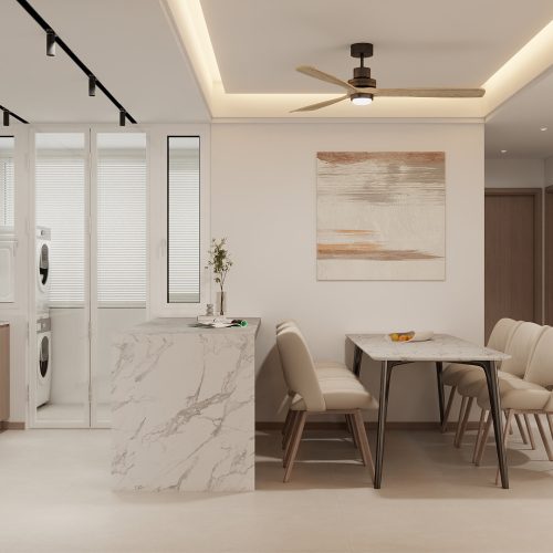 Woodlands Woodgrove Ascent 5-Room  Design B (Kitchen, Master Bedroom, and Bathroom Cabinets)