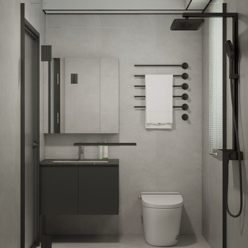 Woodlands Woodgrove Ascent 5-Room  Design C (Kitchen, Master Bedroom, and Bathroom Cabinets)