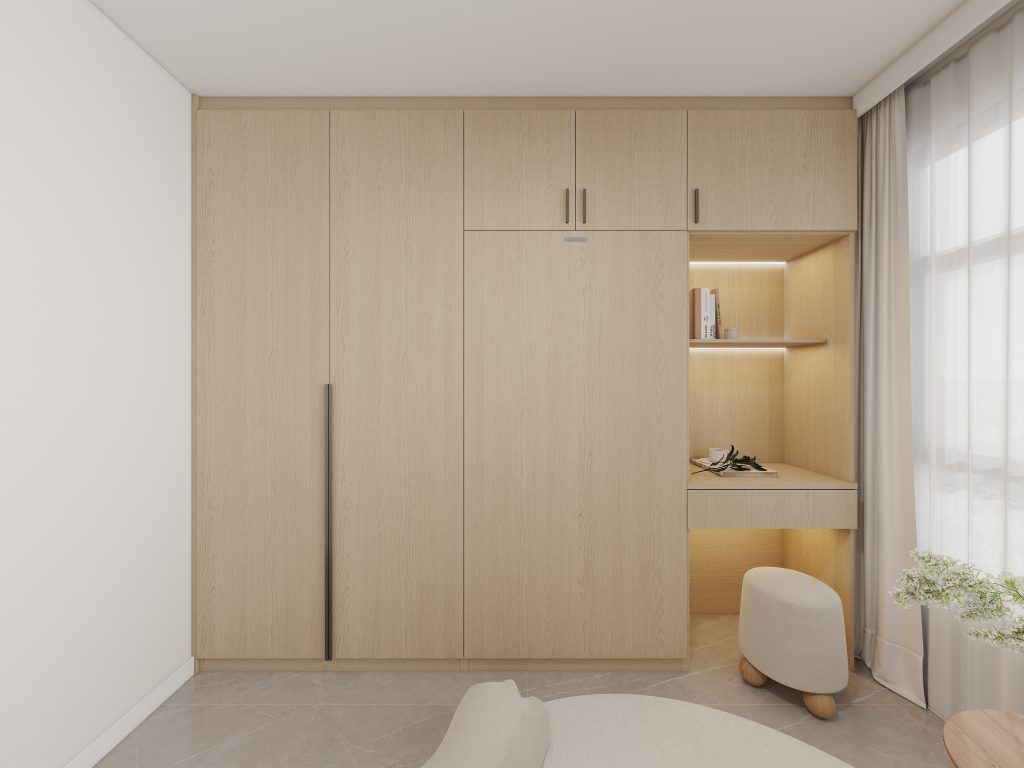 Bedroom 2 Casement Wardrobe  (9.5  feet)