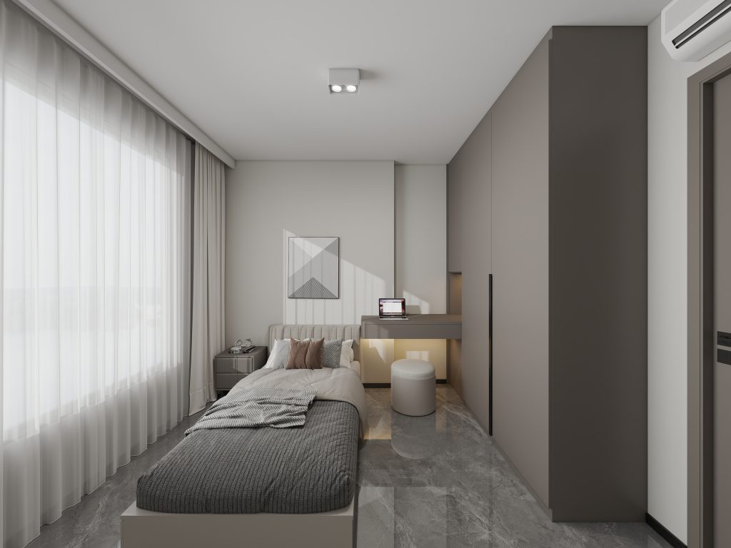 Bedroom 1 Casement Wardrobe (8.5 feet)