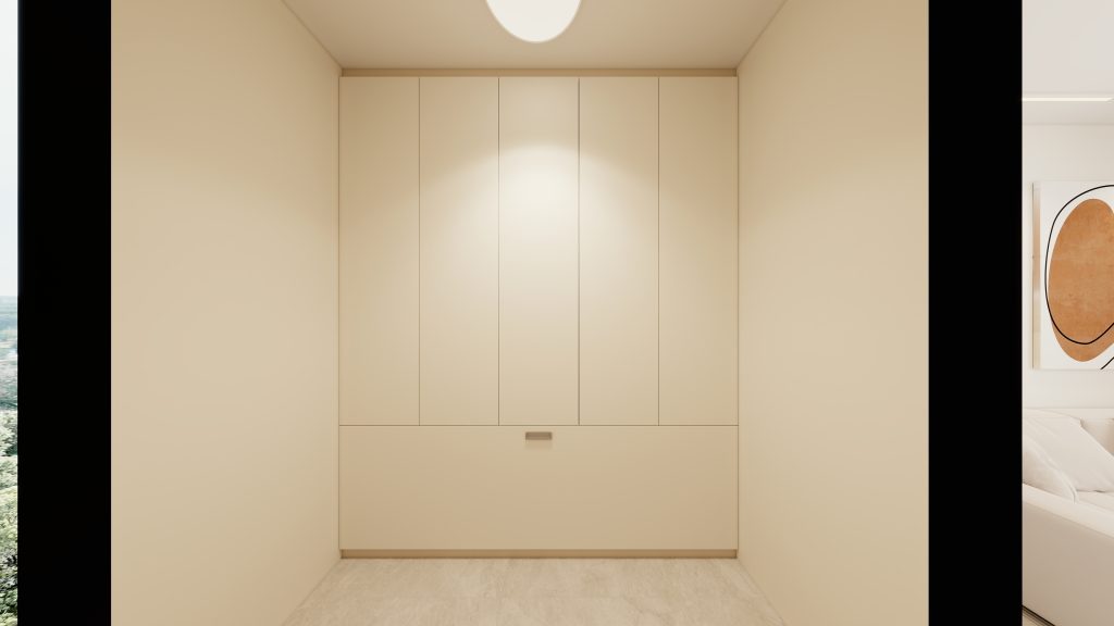 Bomb Shelter Full Height Space Saving Beds with Storage Cabinet (7 feet)