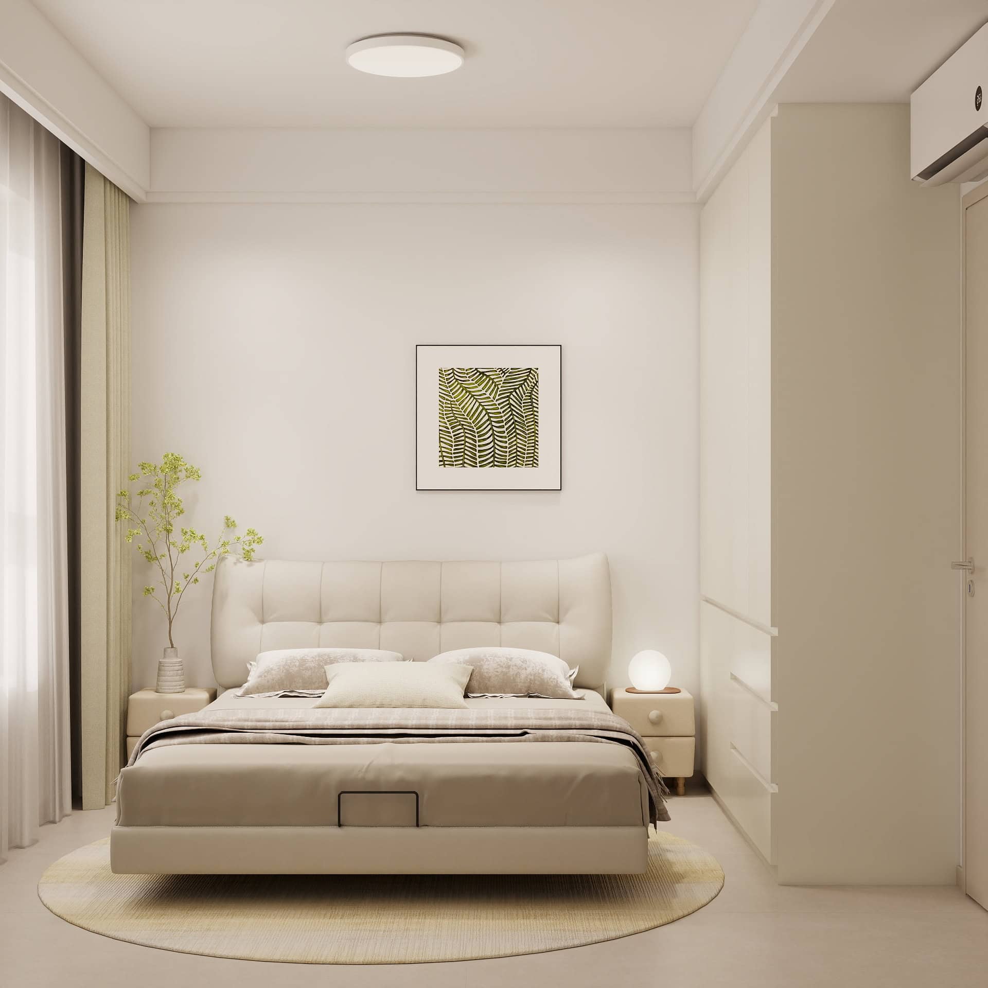 Bedroom 1 Casement Wardrobe (6 feet)