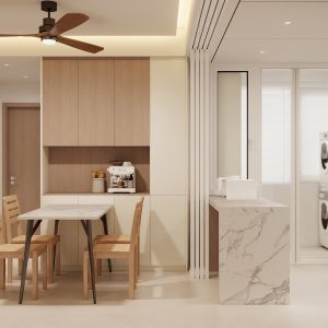 Kitchen Aluminium Frame Sliding Glass Door