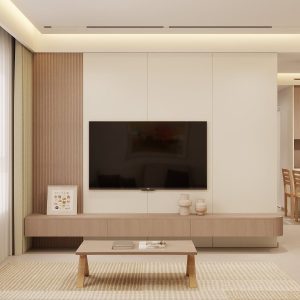 Living Room Suspended Tv Console