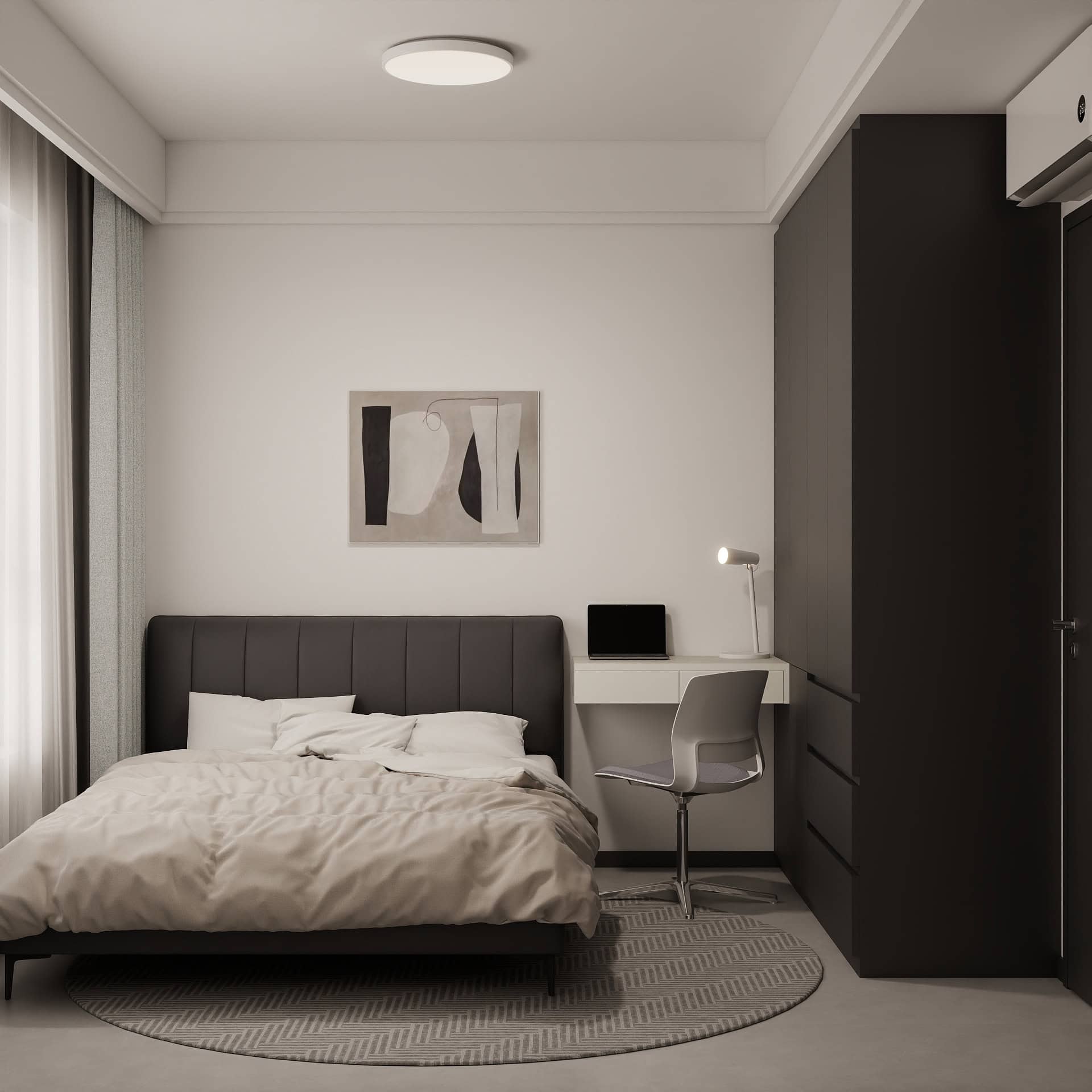 Bedroom 1 Casement Wardrobe (6 feet)