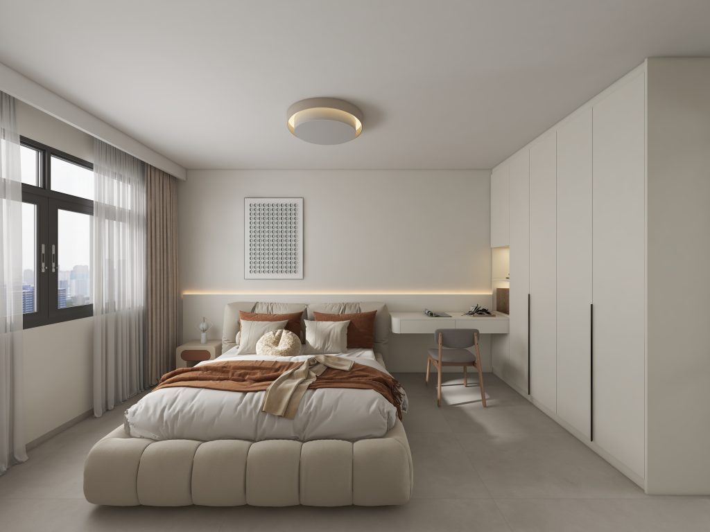 Punggol Point Cove 4-Room Design A (Kitchen, Master Bedroom, and Bathroom Cabinets)