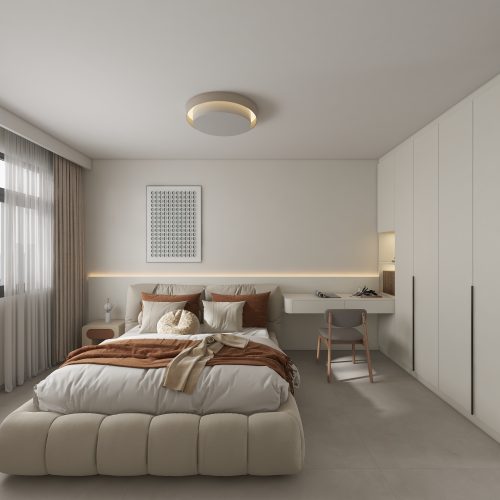 Punggol Point Cove 4-Room Design A (Kitchen, Master Bedroom, and Bathroom Cabinets)