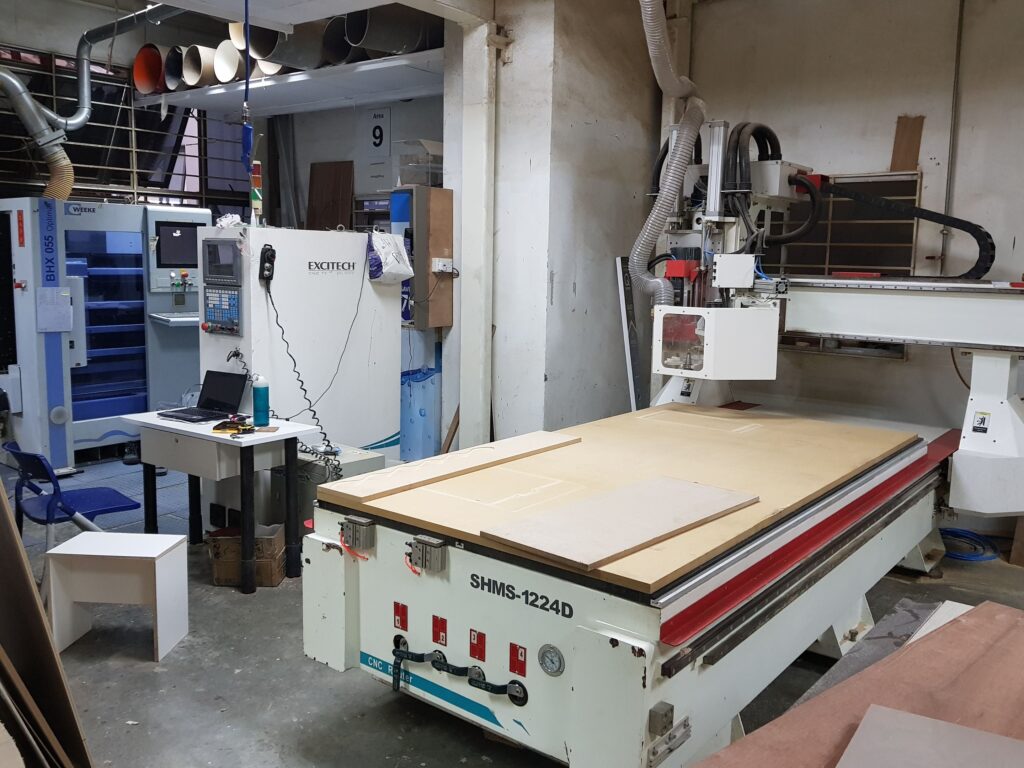 Automated cabinet production line 1