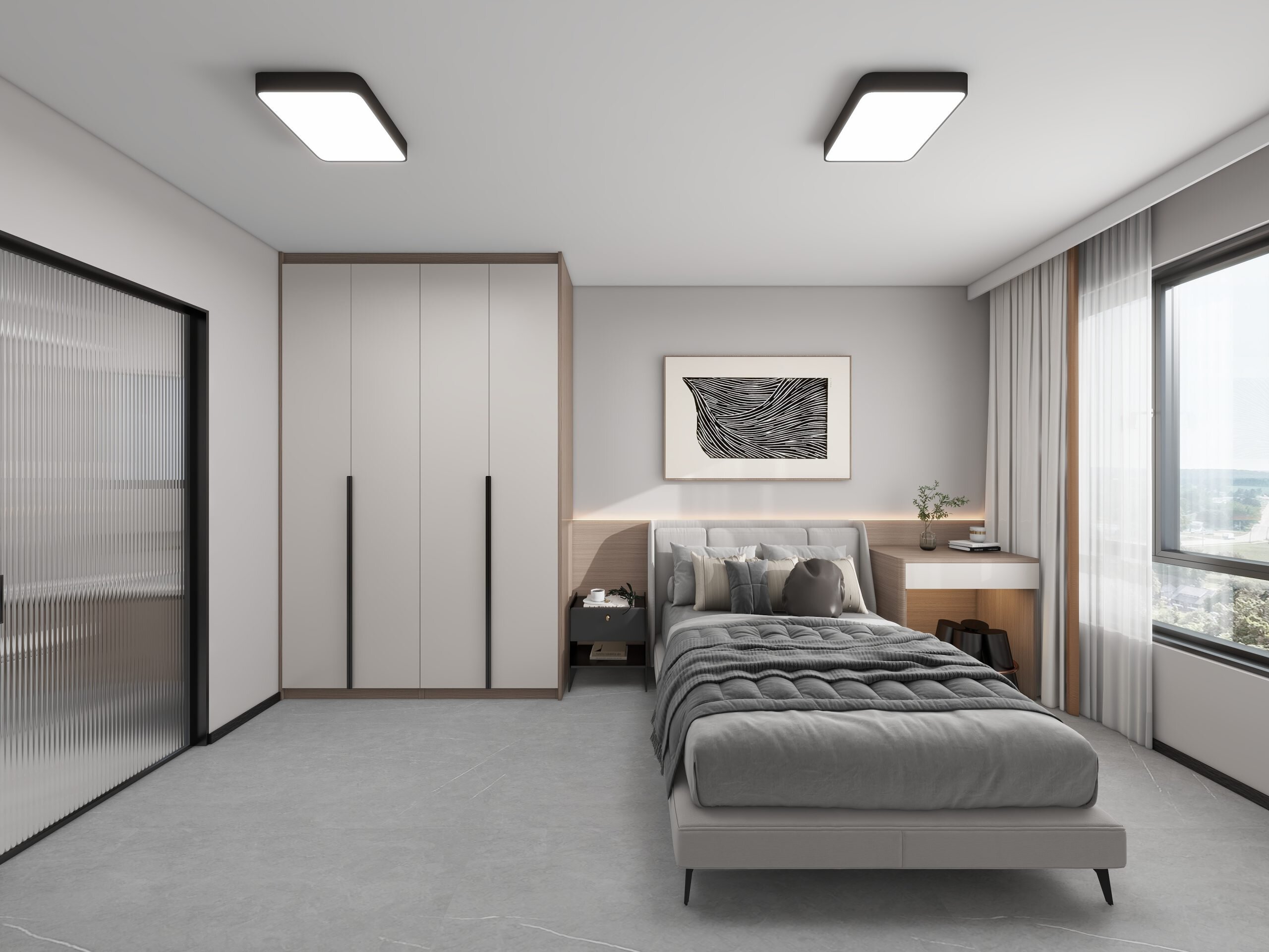 Grove Spring 5-Room Design B (Kitchen, Master Bedroom, and Bathroom Cabinets)