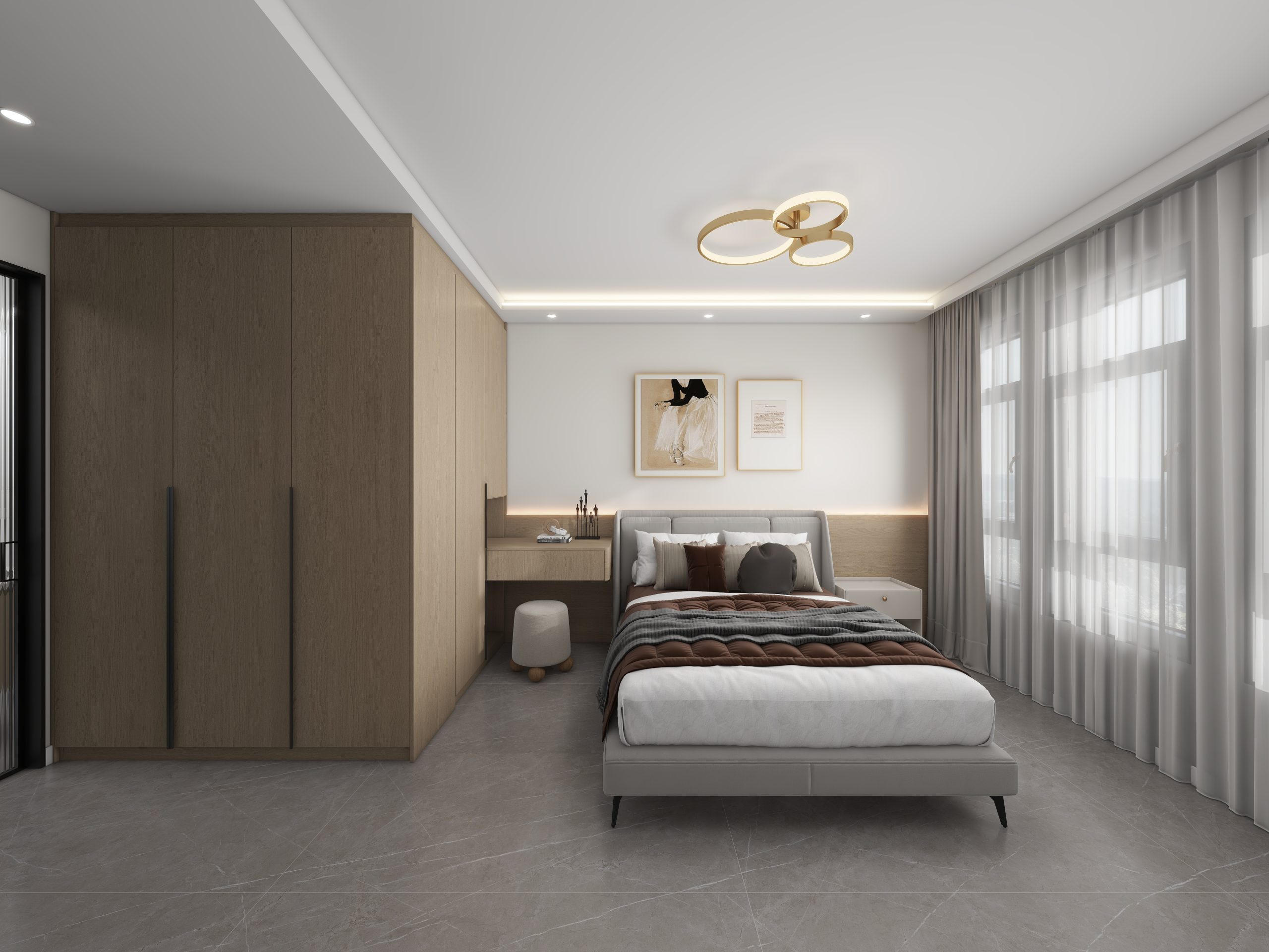 Hougang Citrine 4-Room Design B (Kitchen, Master Bedroom, and Bathroom Cabinets)