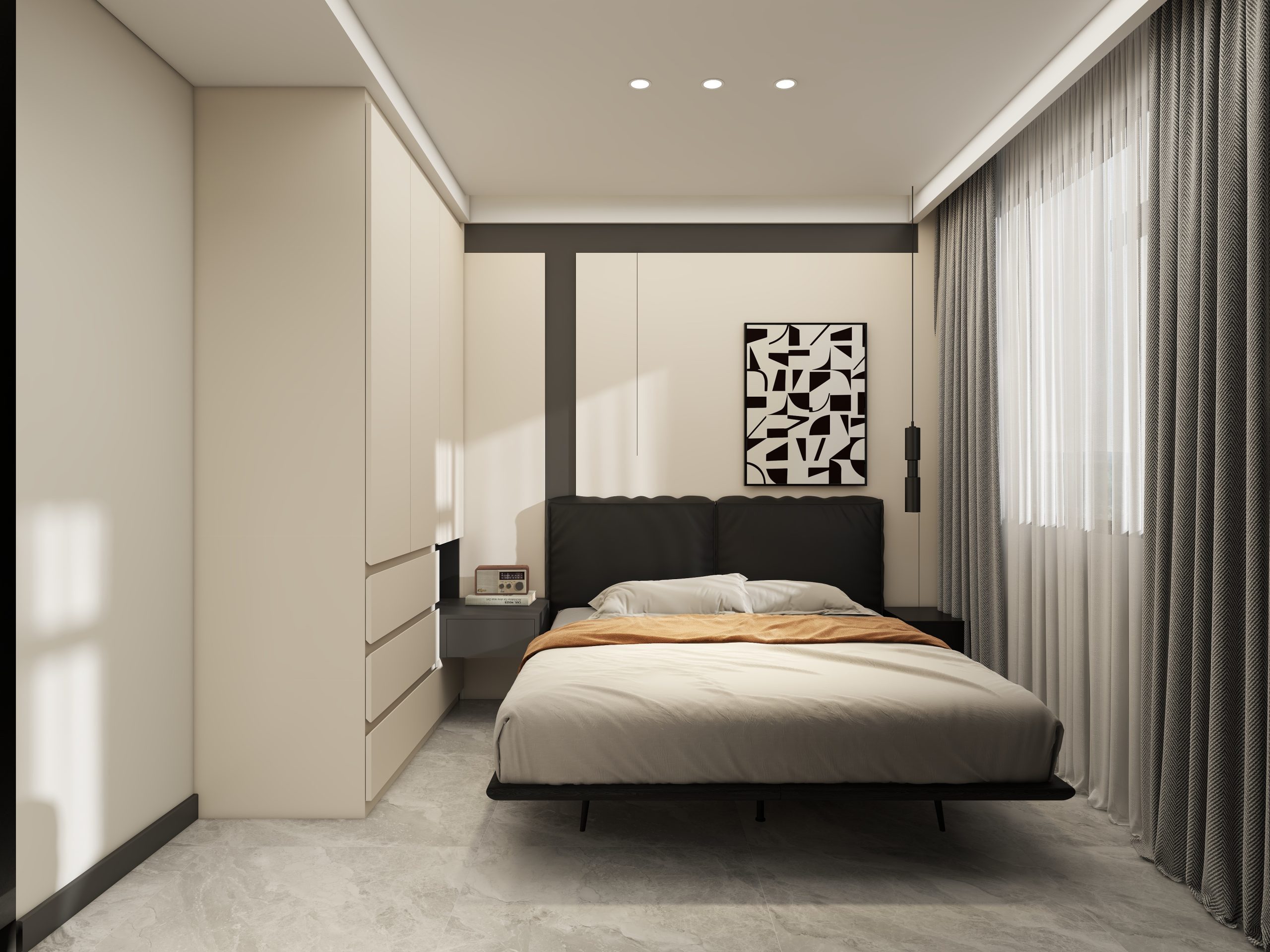 Master Bedroom Feature Wall