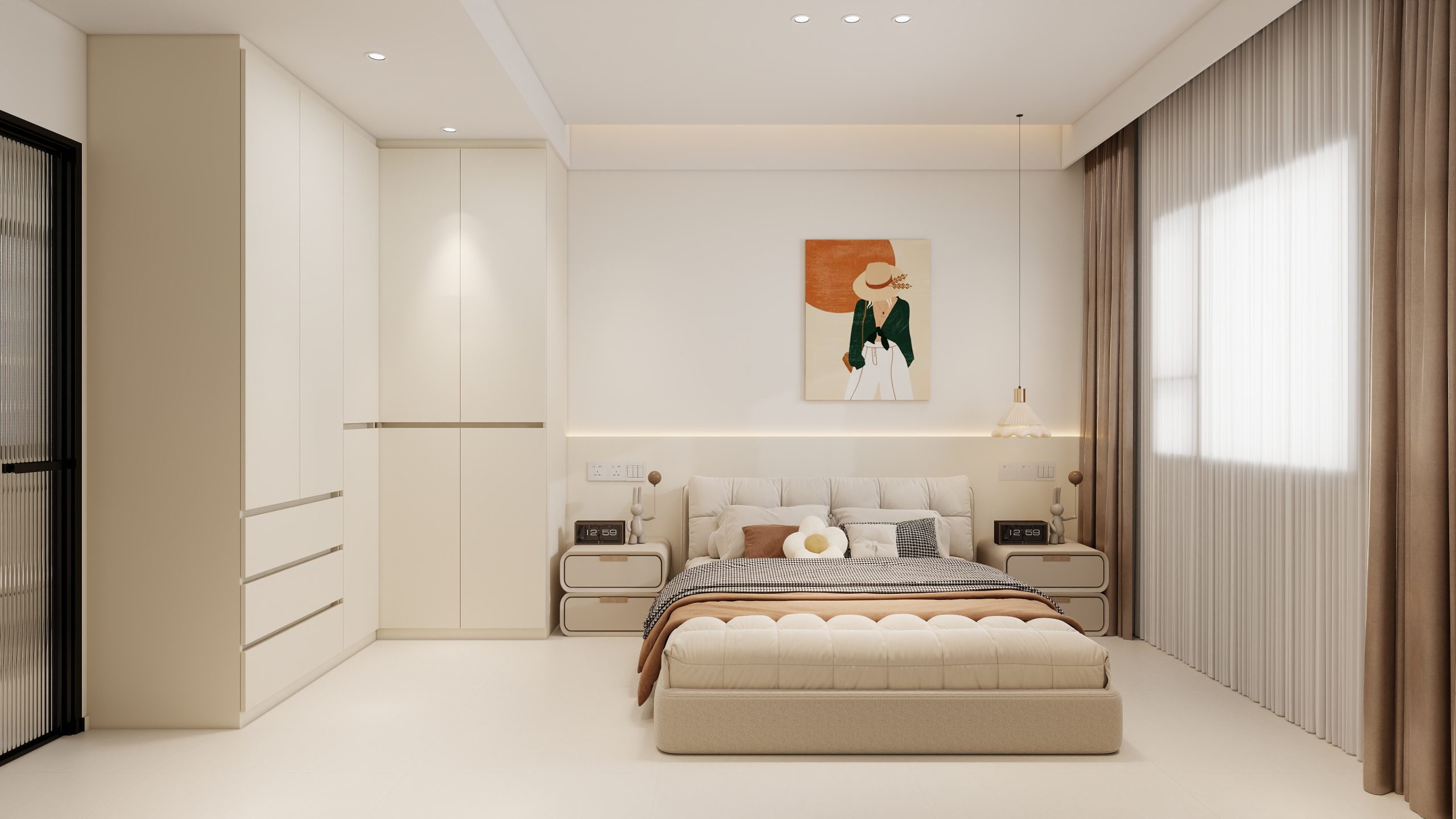 Tengah Parc Residences 4-Room  Design A (Kitchen, Master Bedroom, and Bathroom Cabinets)