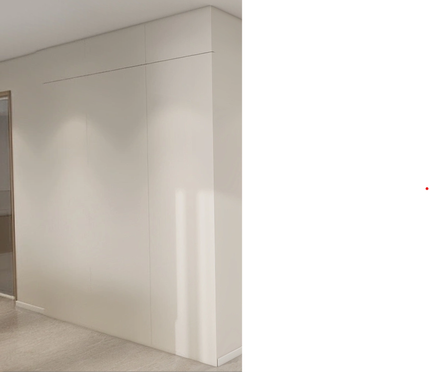 Feature Wall of Bomb Shelter with Tic-Tac Door