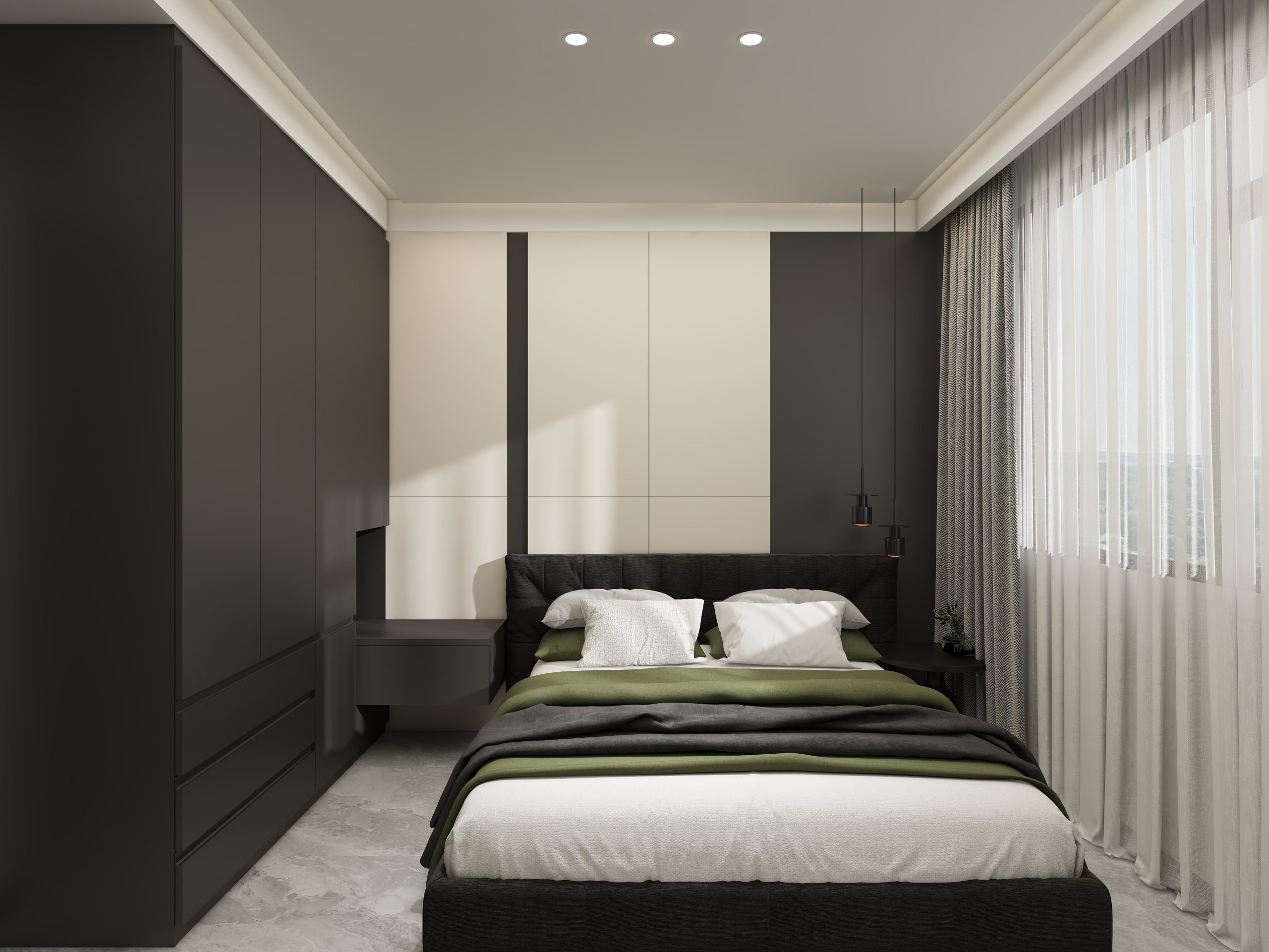 Master Bedroom Feature Wall