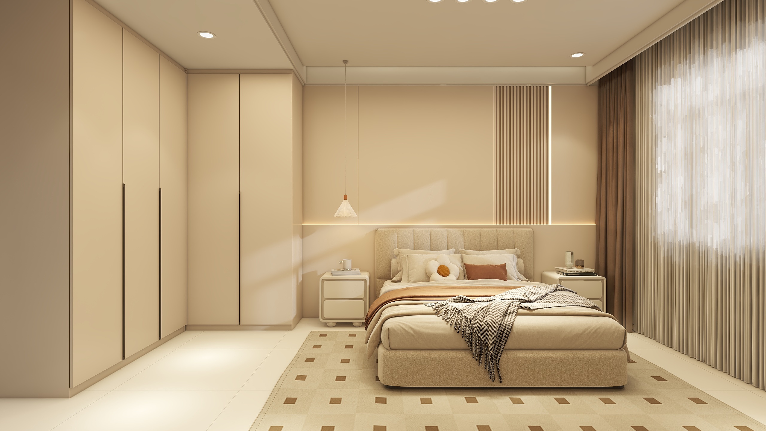 Tampines Green Opal 5-Room Design A (Kitchen, Master Bedroom, and Bathroom Cabinets)