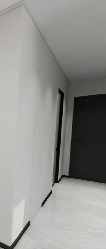 Feature Wall of Bomb Shelter with Tic-Tac Door