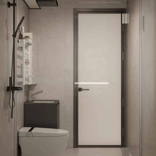 Jurong East Toh Guan Grove 2-Room Design C (Kitchen, Master Bedroom, and Bathroom Cabinets)