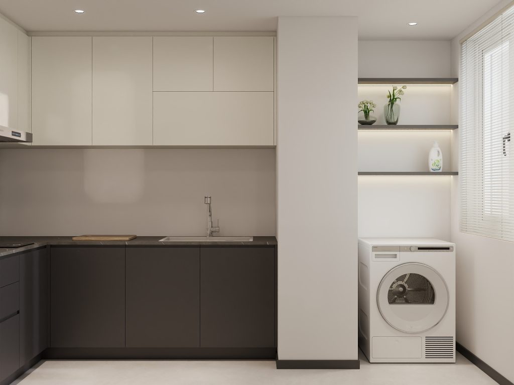 Jurong East Toh Guan Grove 2-Room Design C (Kitchen, Master Bedroom, and Bathroom Cabinets)