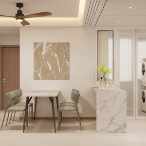 Kitchen Island with Sintered Stone  (6 feet)