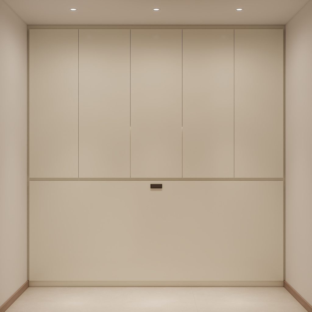 Bomb Shelter Full Height Space Saving Beds with Storage Cabinet (7 feet)