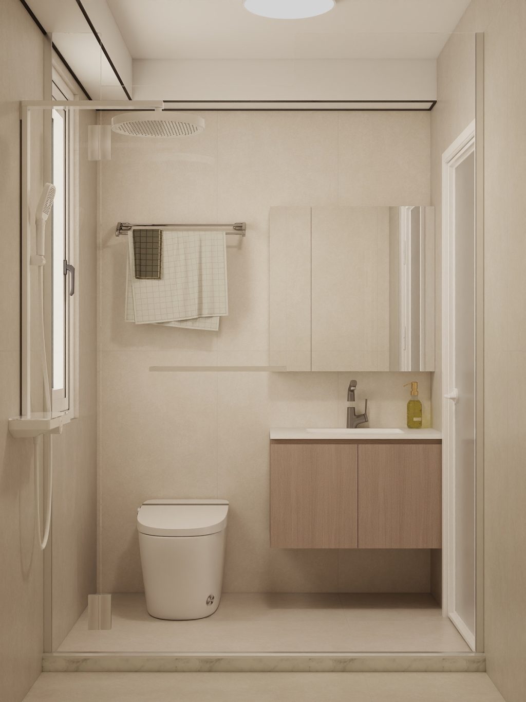 Jurong East Toh Guan Grove 4-Room Design B (Kitchen, Master Bedroom, and Bathroom Cabinets)