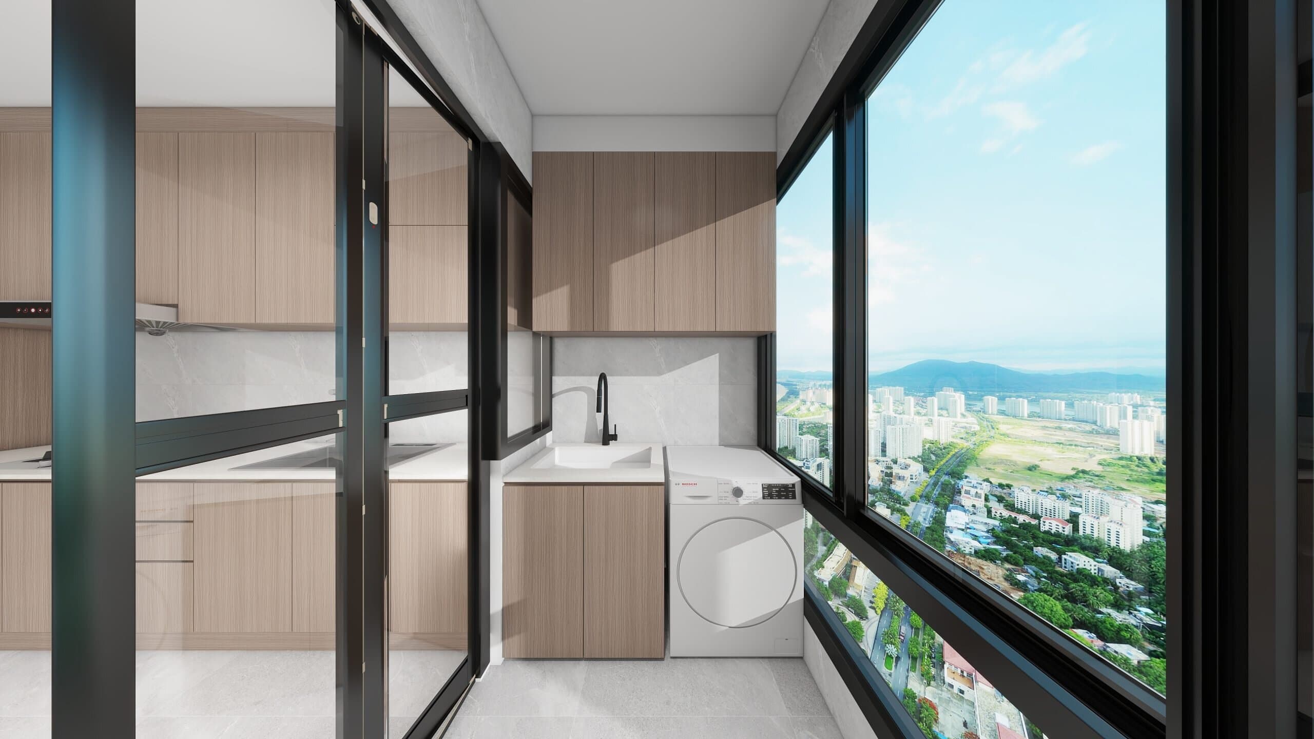 Canberra Vista 4-Room Design B (Kitchen, Master Bedroom, and Bathroom Cabinets)