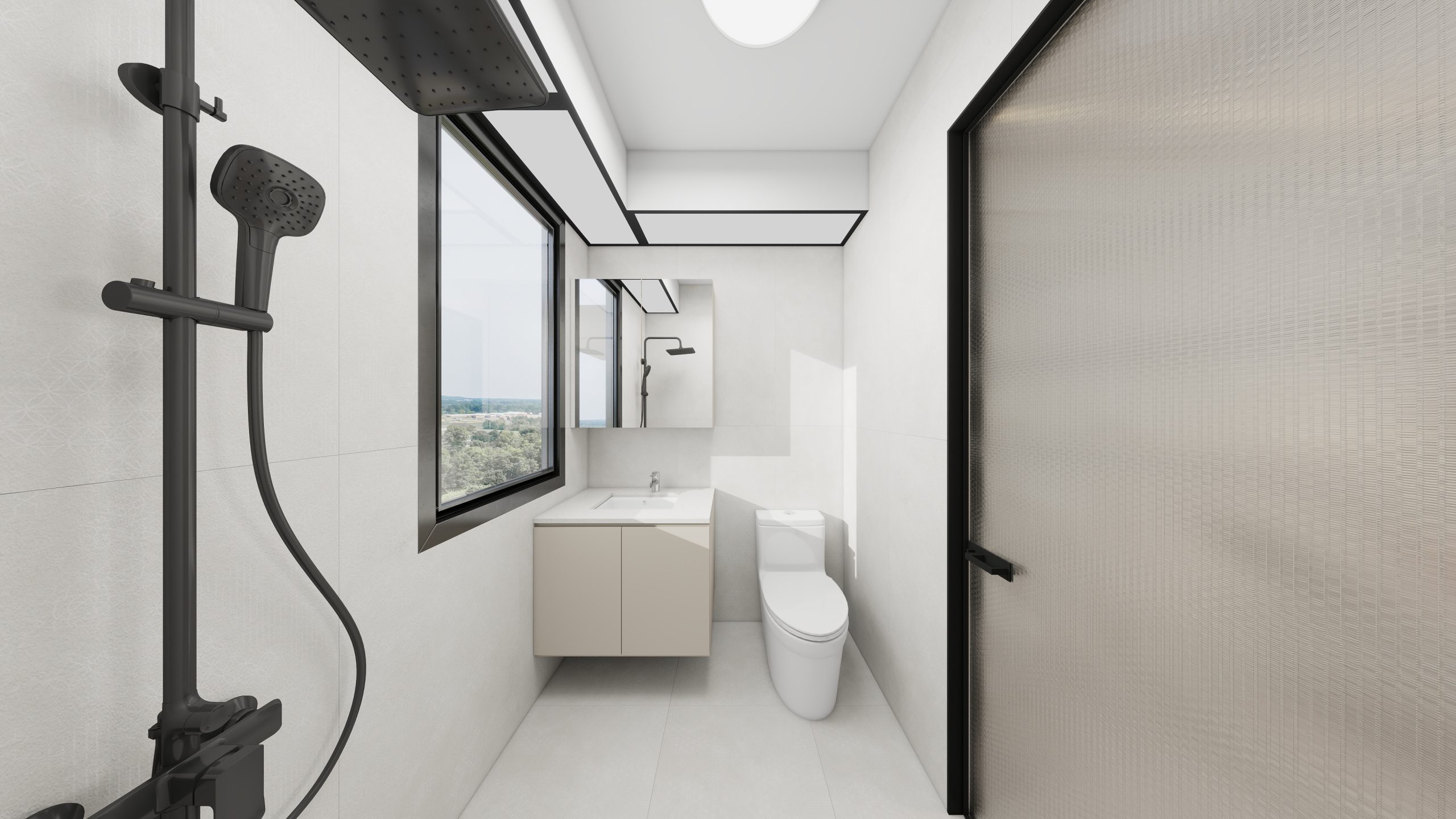 Dakota One 3-Room Design A (Kitchen, Master Bedroom, and Bathroom Cabinets)