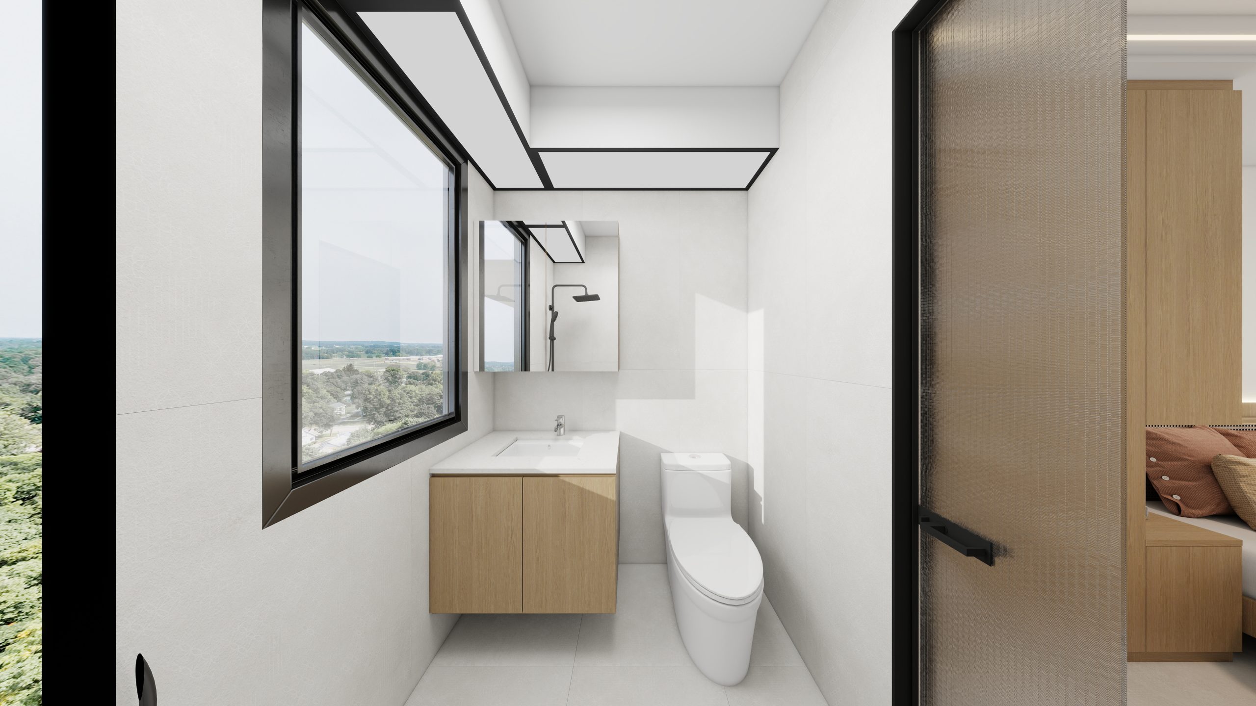 Dakota One 3-Room Design B (Kitchen, Master Bedroom, and Bathroom Cabinets)