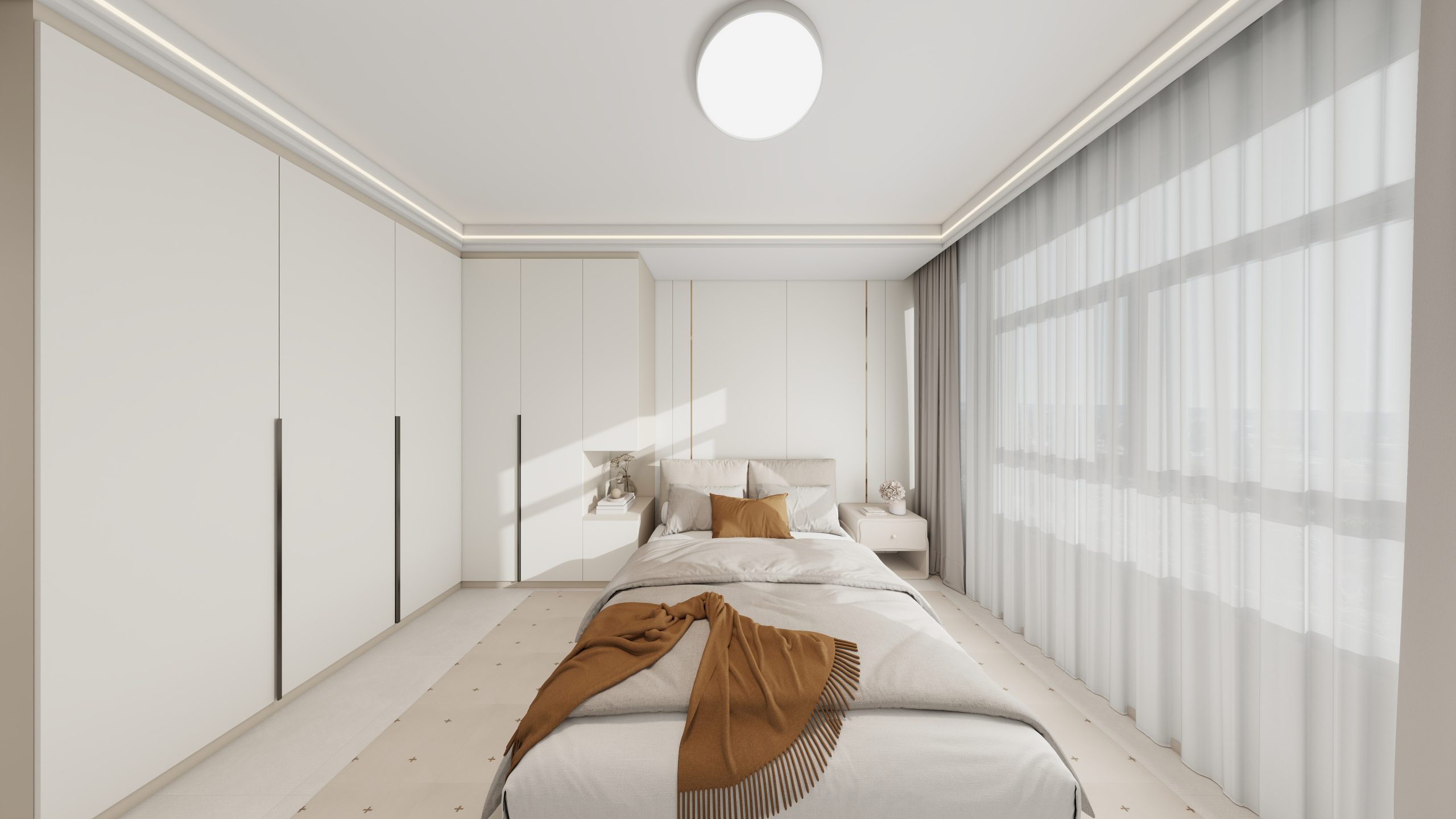 Dakota One 4-Room Design A (Kitchen, Master Bedroom, and Bathroom Cabinets)