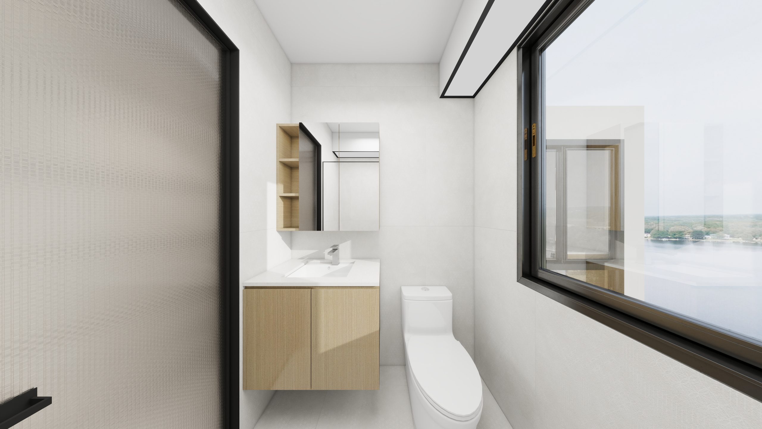 Dakota One 4-Room Design B (Kitchen, Master Bedroom, and Bathroom Cabinets)