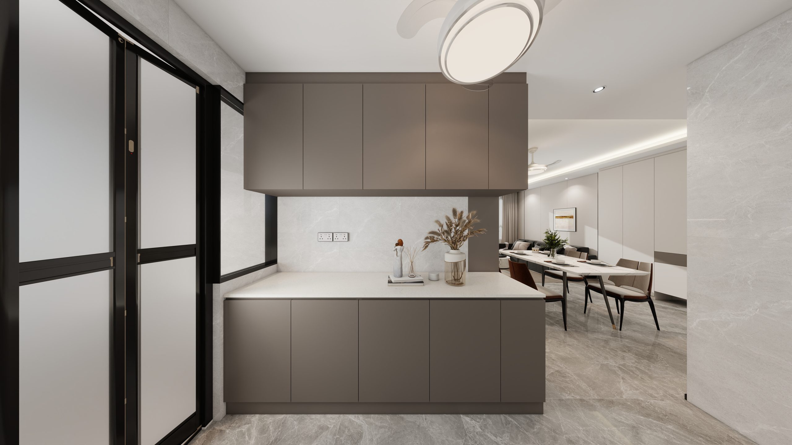 Dakota One 4-Room Design C (Kitchen, Master Bedroom, and Bathroom Cabinets)
