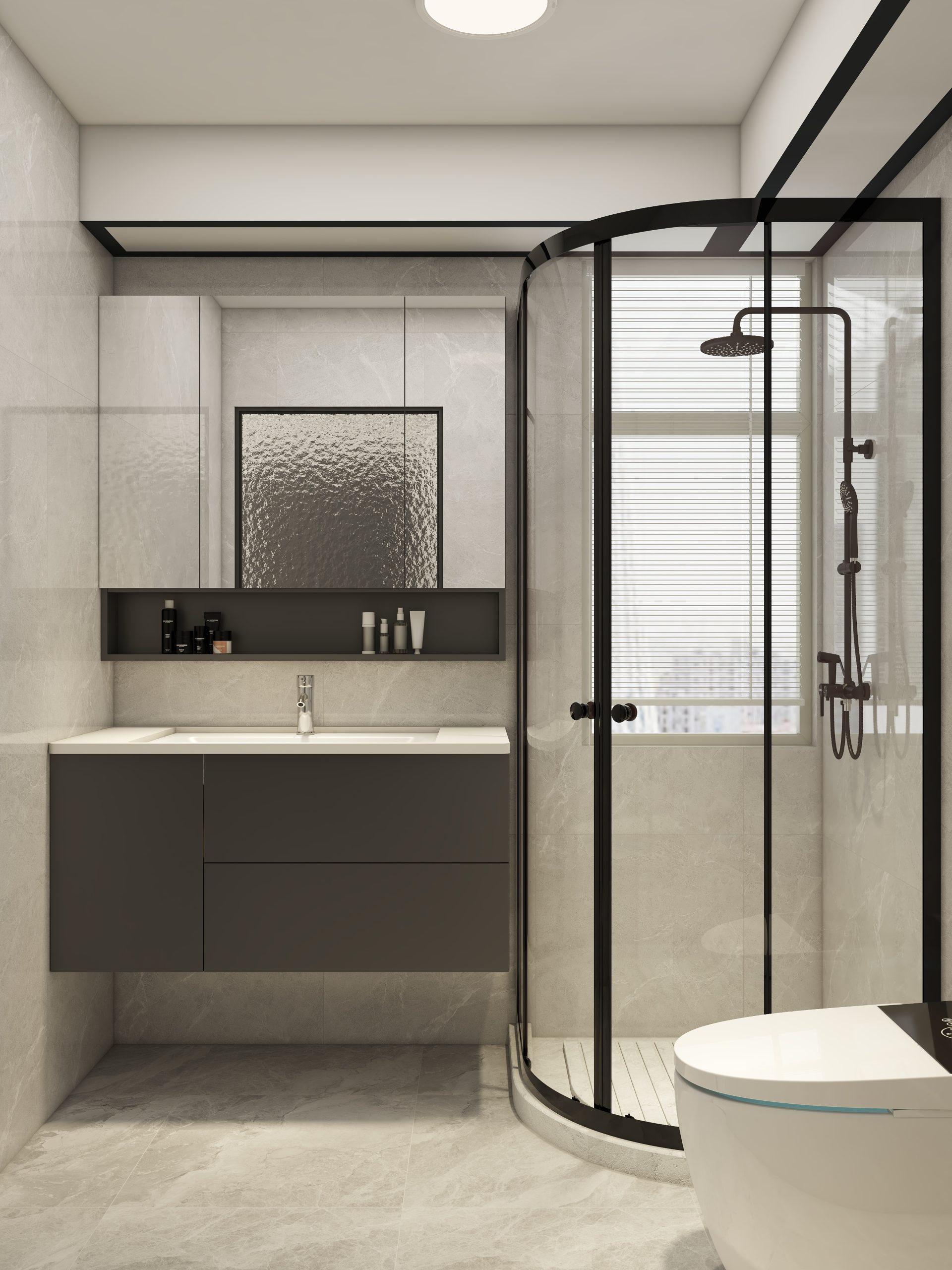 Woodgrove Edge 5-Room Design B (Kitchen, Master Bedroom, and Bathroom Cabinets)