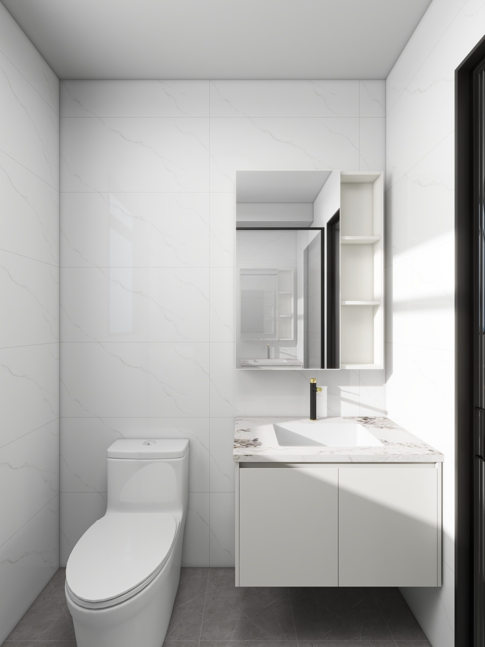 Hougang Citrine 5-Room Design B (Kitchen, Master Bedroom, and Bathroom Cabinets)