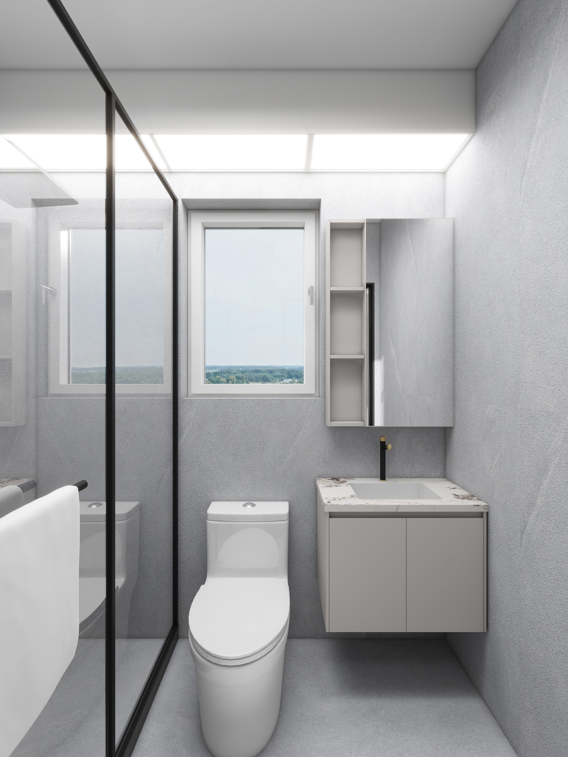 Tengah Parc Glen 5-Room Design C (Kitchen, Master Bedroom, and Bathroom Cabinets)
