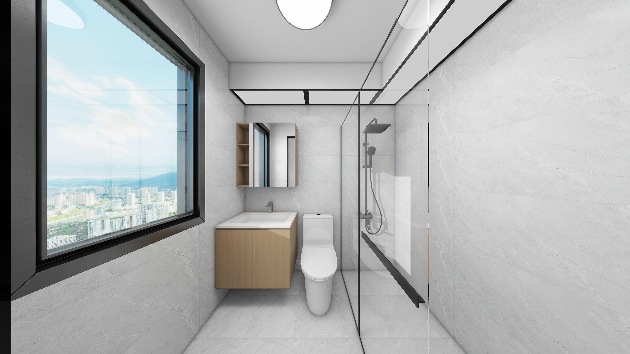 Tengah Parc Glen 4-Room Design B (Kitchen, Master Bedroom, and Bathroom Cabinets)