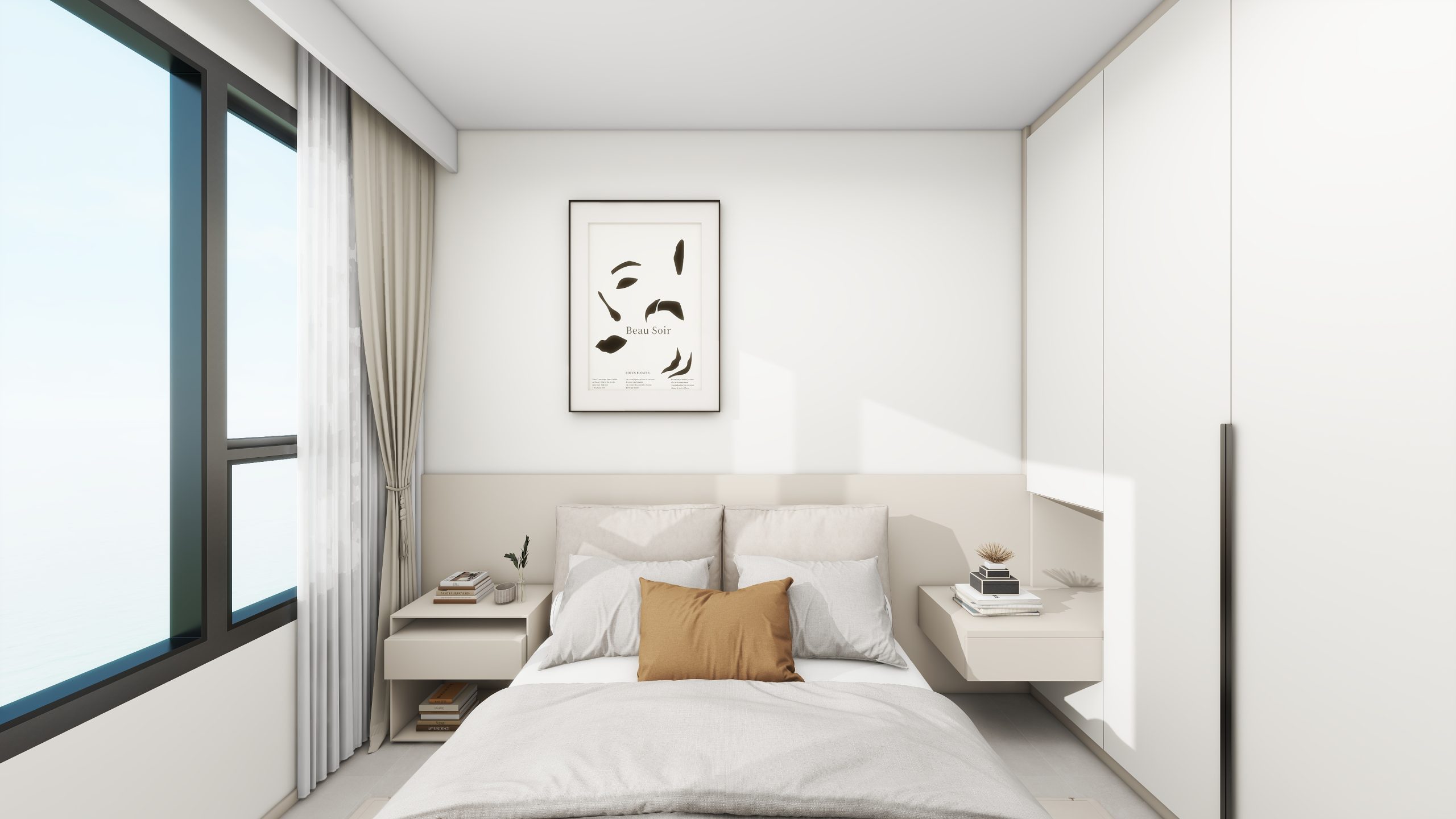 Tengah Parc Glen 4-Room Design A (Kitchen, Master Bedroom, and Bathroom Cabinets)