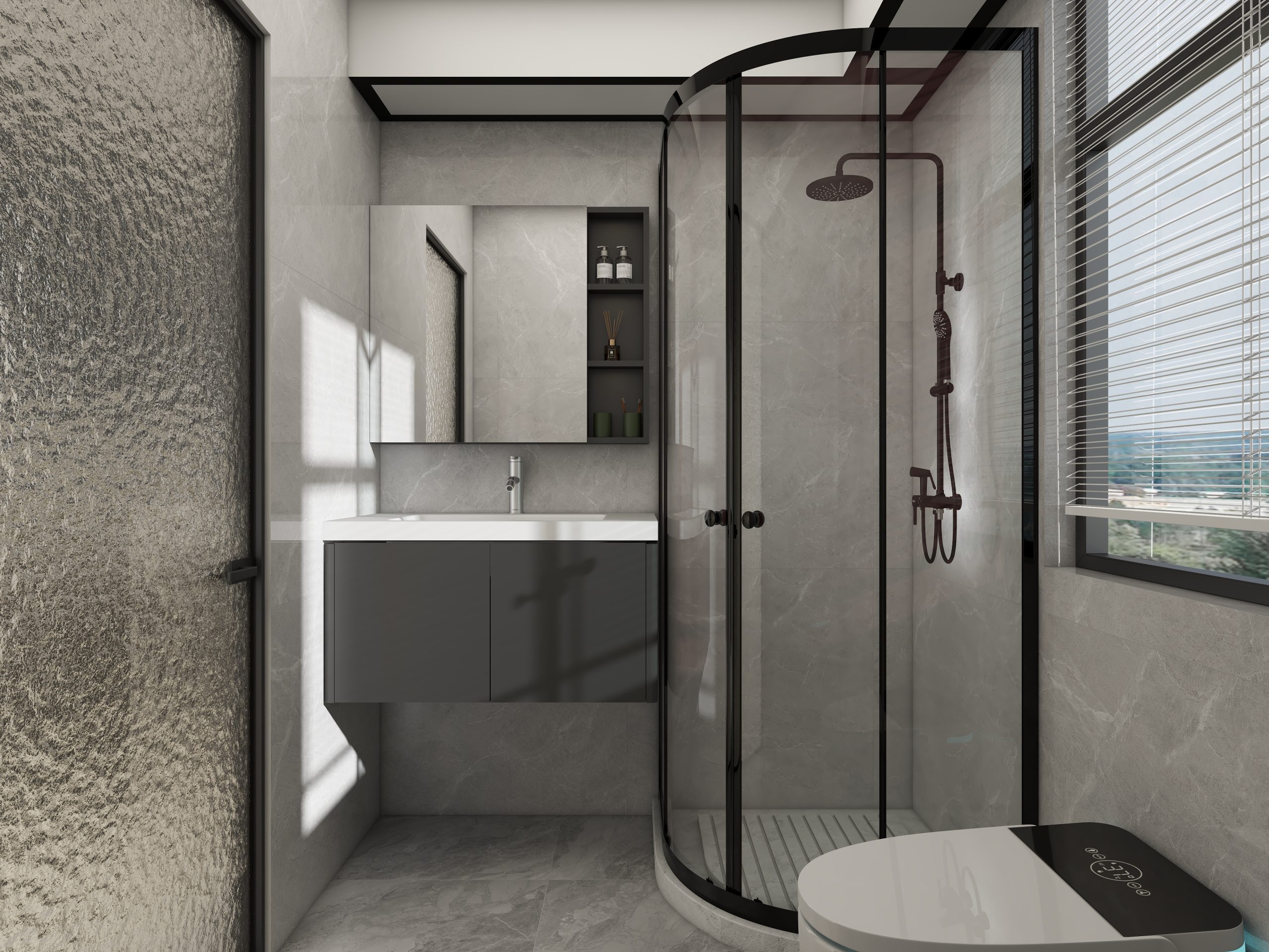 Tengah Parc Residences 2-Room  Design C (Kitchen, Master Bedroom, and Bathroom Cabinets)