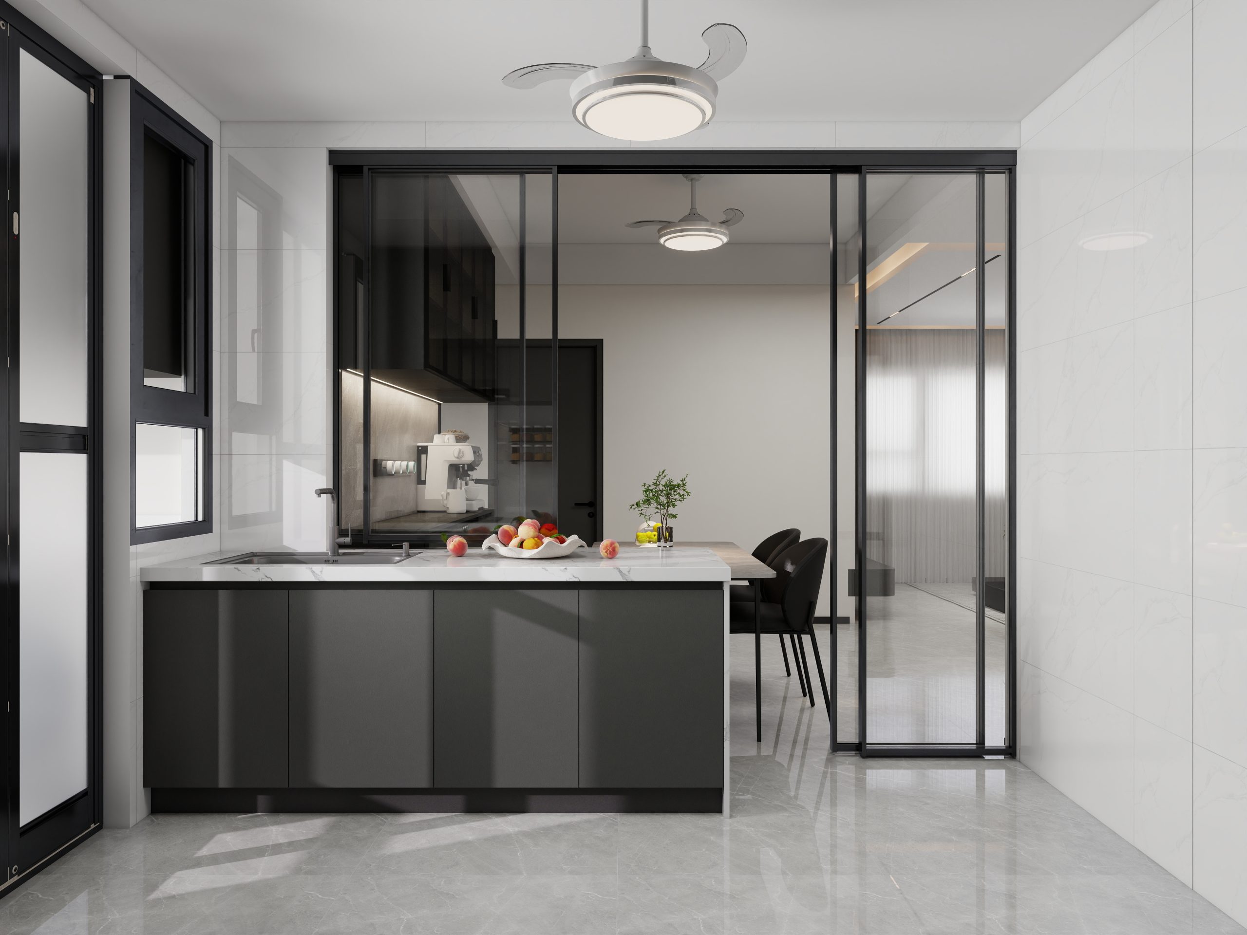 Tengah Parc Residences 4-Room  Design C (Kitchen, Master Bedroom, and Bathroom Cabinets)