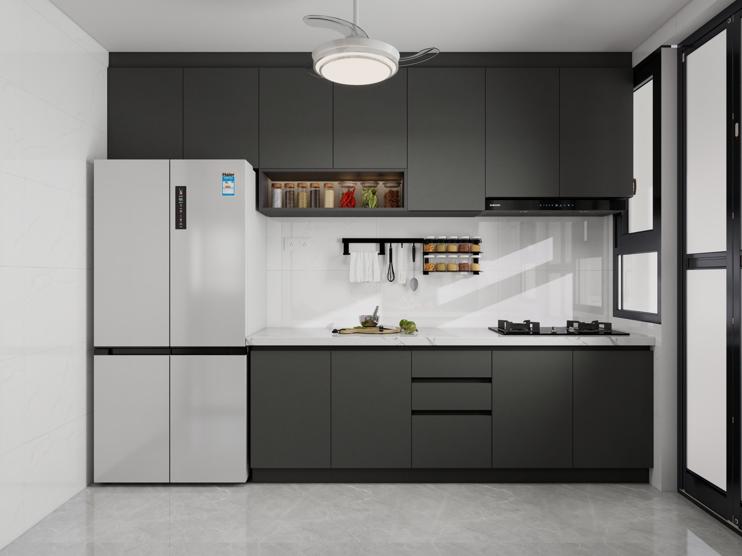 Tengah Parc Residences 4-Room  Design C (Kitchen, Master Bedroom, and Bathroom Cabinets)