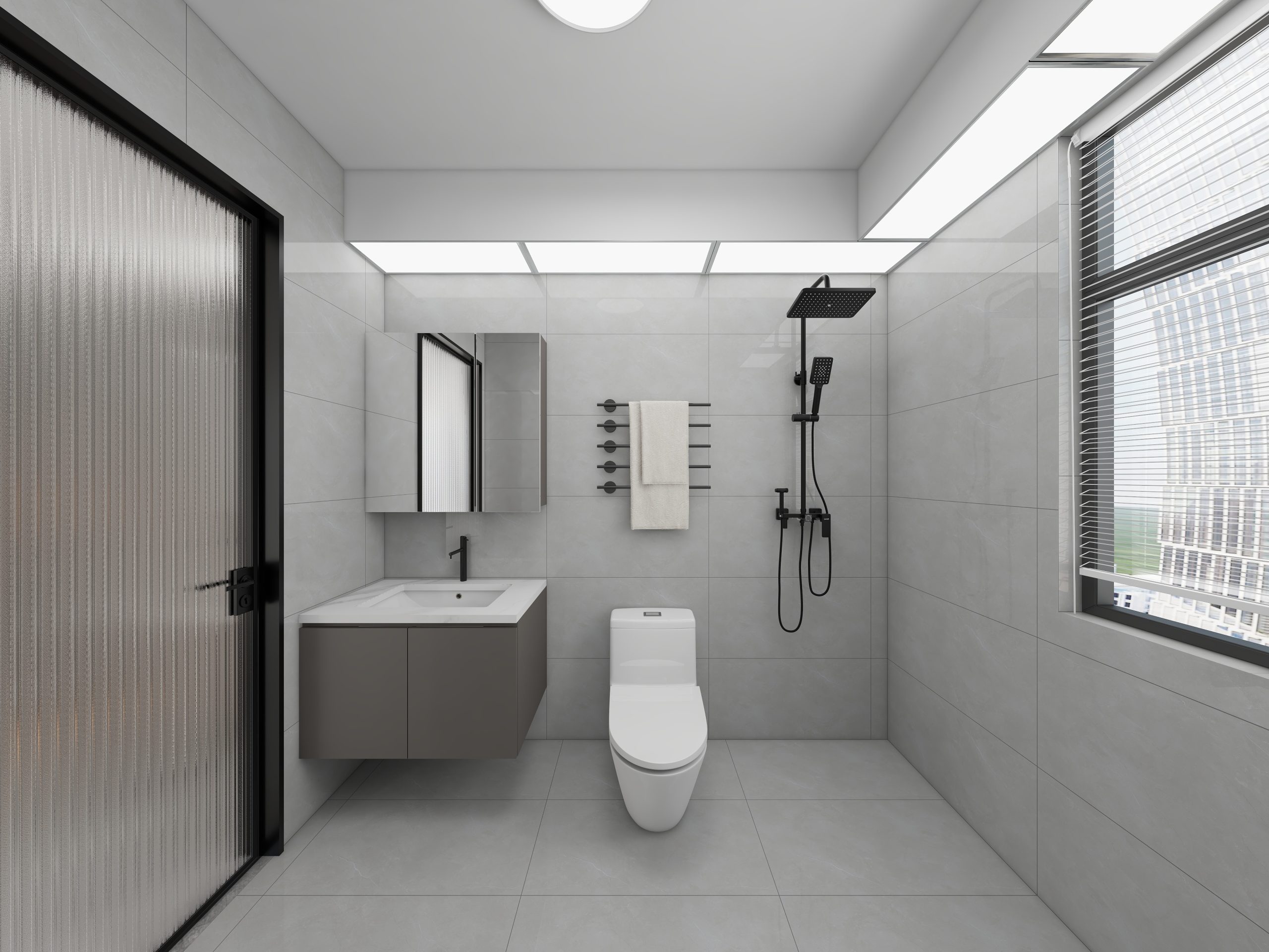 Tengah Parc Woods 2-Room Design C (Kitchen, Master Bedroom, and Bathroom Cabinets)