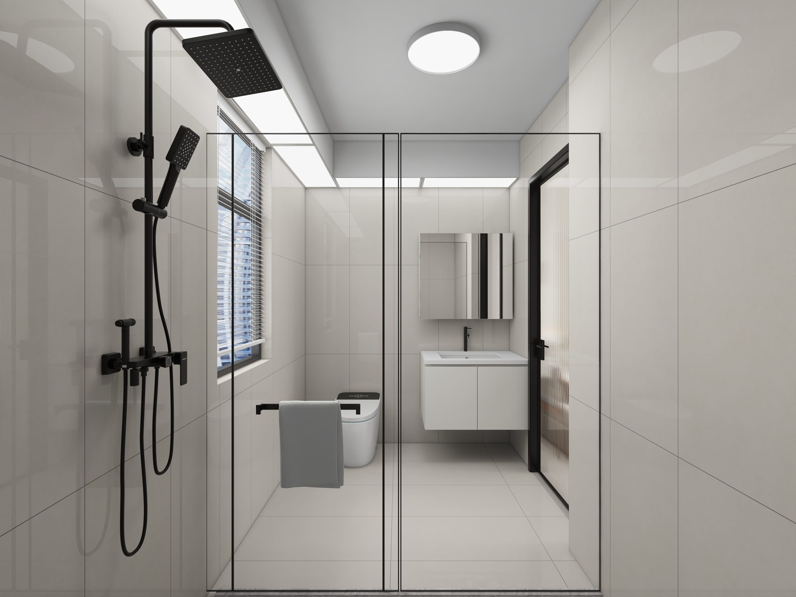 Tengah Parc Woods 4-Room Design A (Kitchen, Master Bedroom, and Bathroom Cabinets)