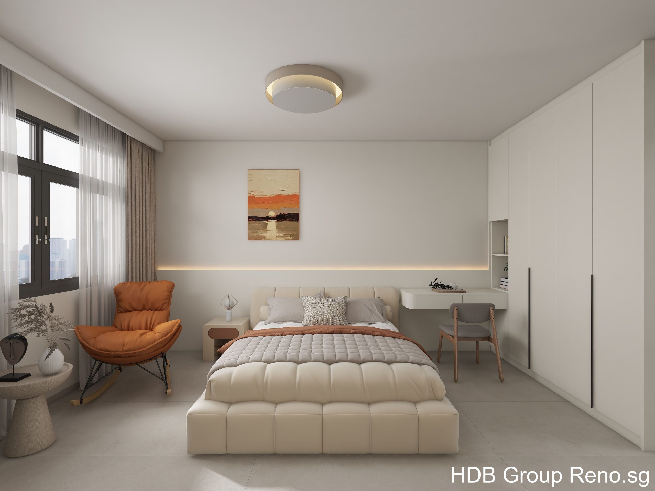 Punggol Point Cove 5-Room Design A (Kitchen, Master Bedroom, and Bathroom Cabinets)