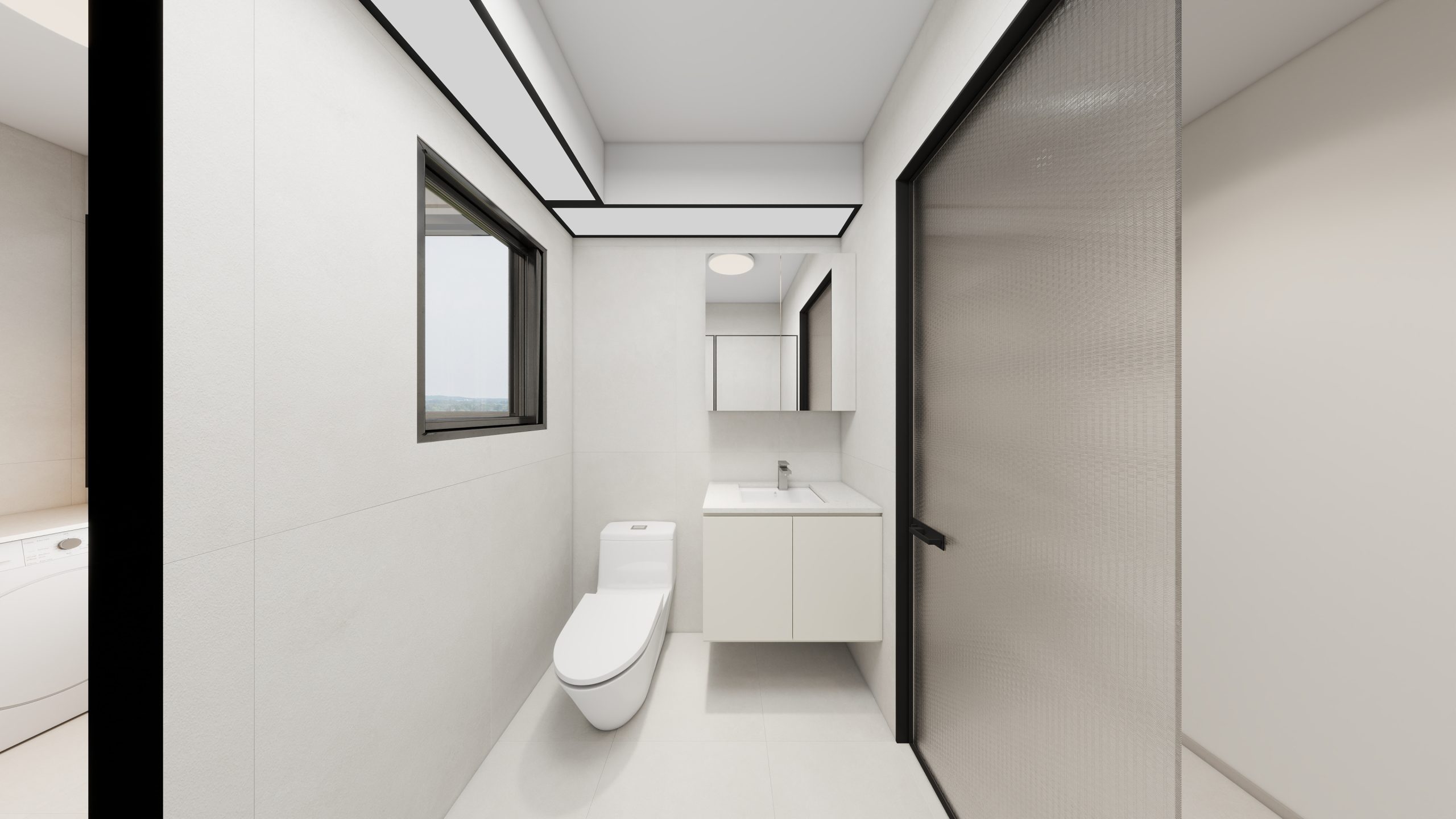 Sembawang Sun Sails 4-Room Design A (Kitchen, Master Bedroom, and Bathroom Cabinets)
