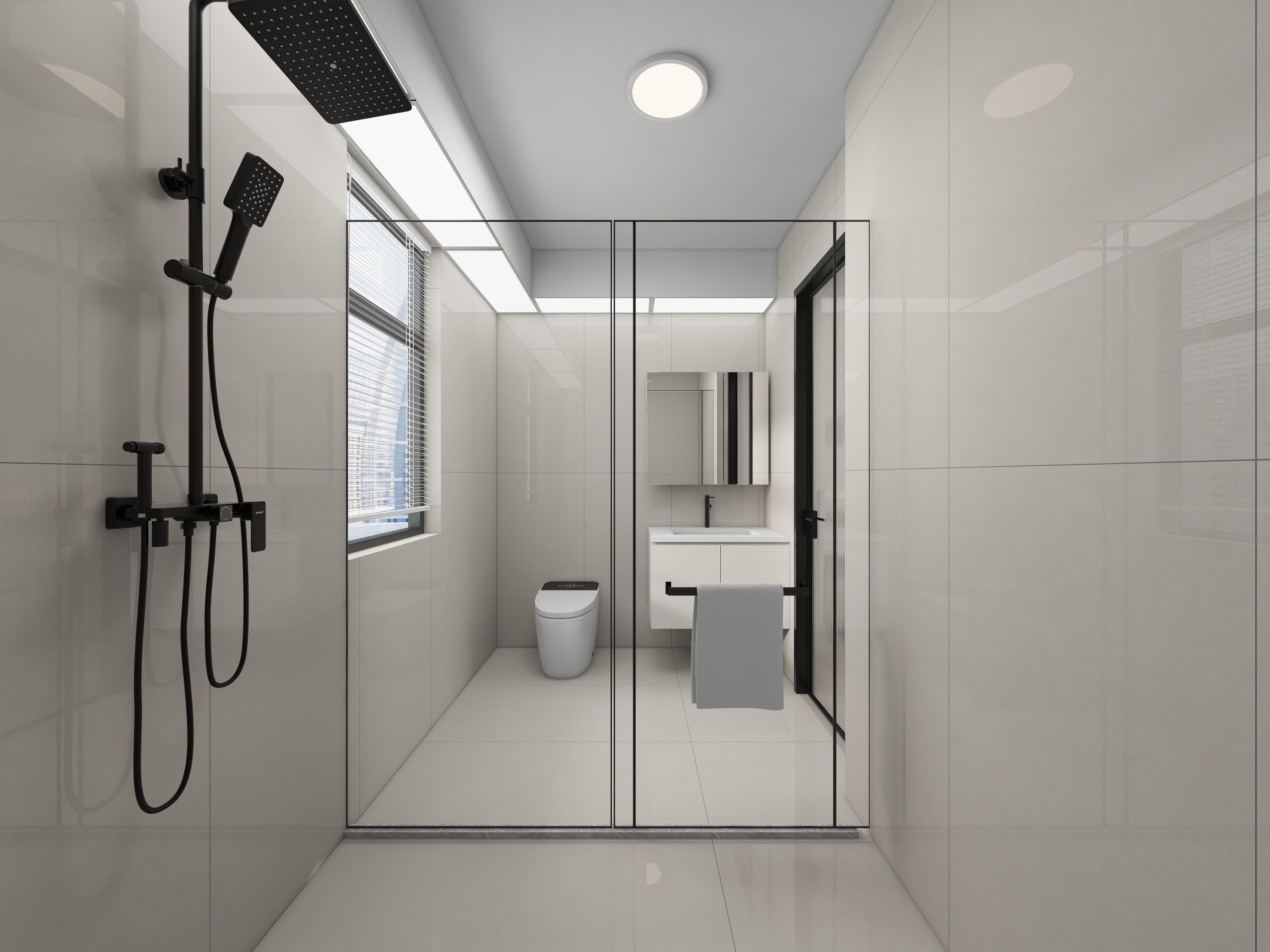 Tampines Green Emerald 5-Room Design A (Kitchen, Master Bedroom, and Bathroom Cabinets)