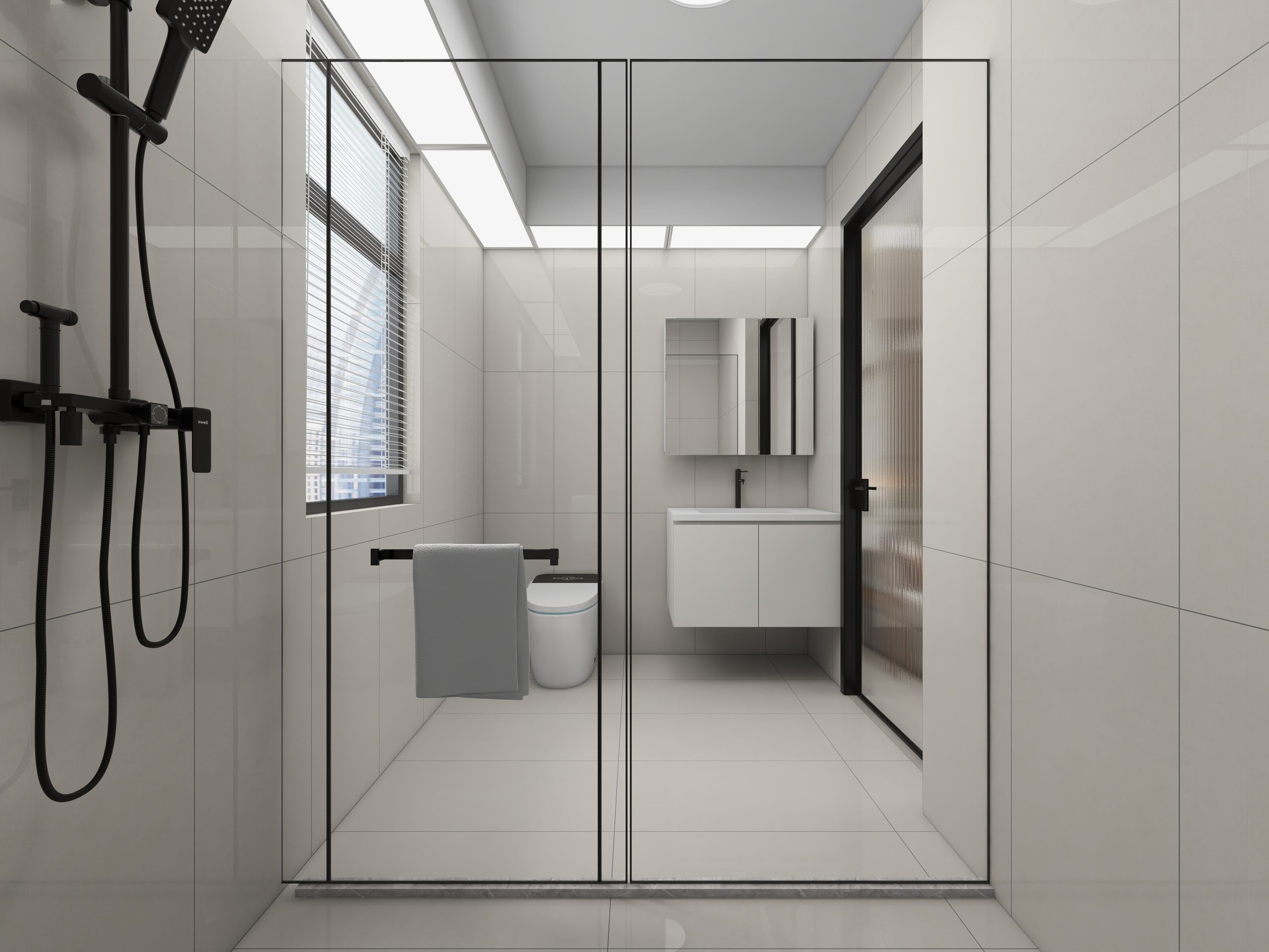 Tampines Green Emerald 4-Room Design A (Kitchen, Master Bedroom, and Bathroom Cabinets)