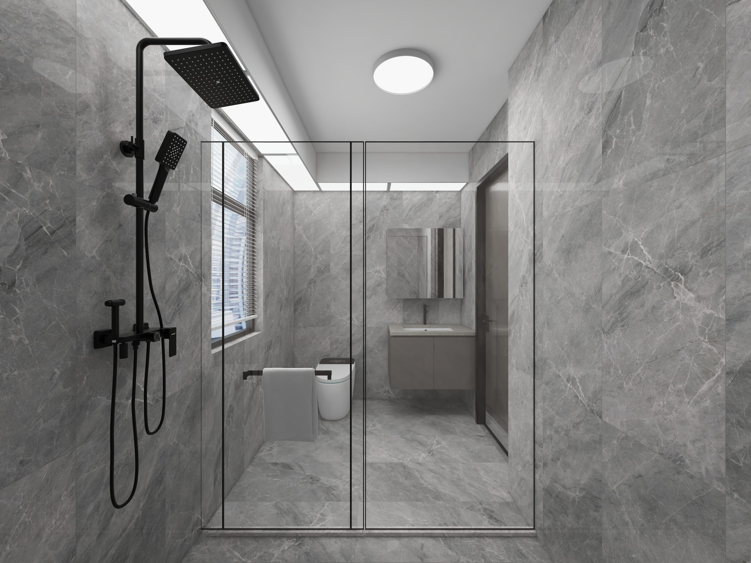 Tengah Parc Woods 4-Room Design C (Kitchen, Master Bedroom, and Bathroom Cabinets)