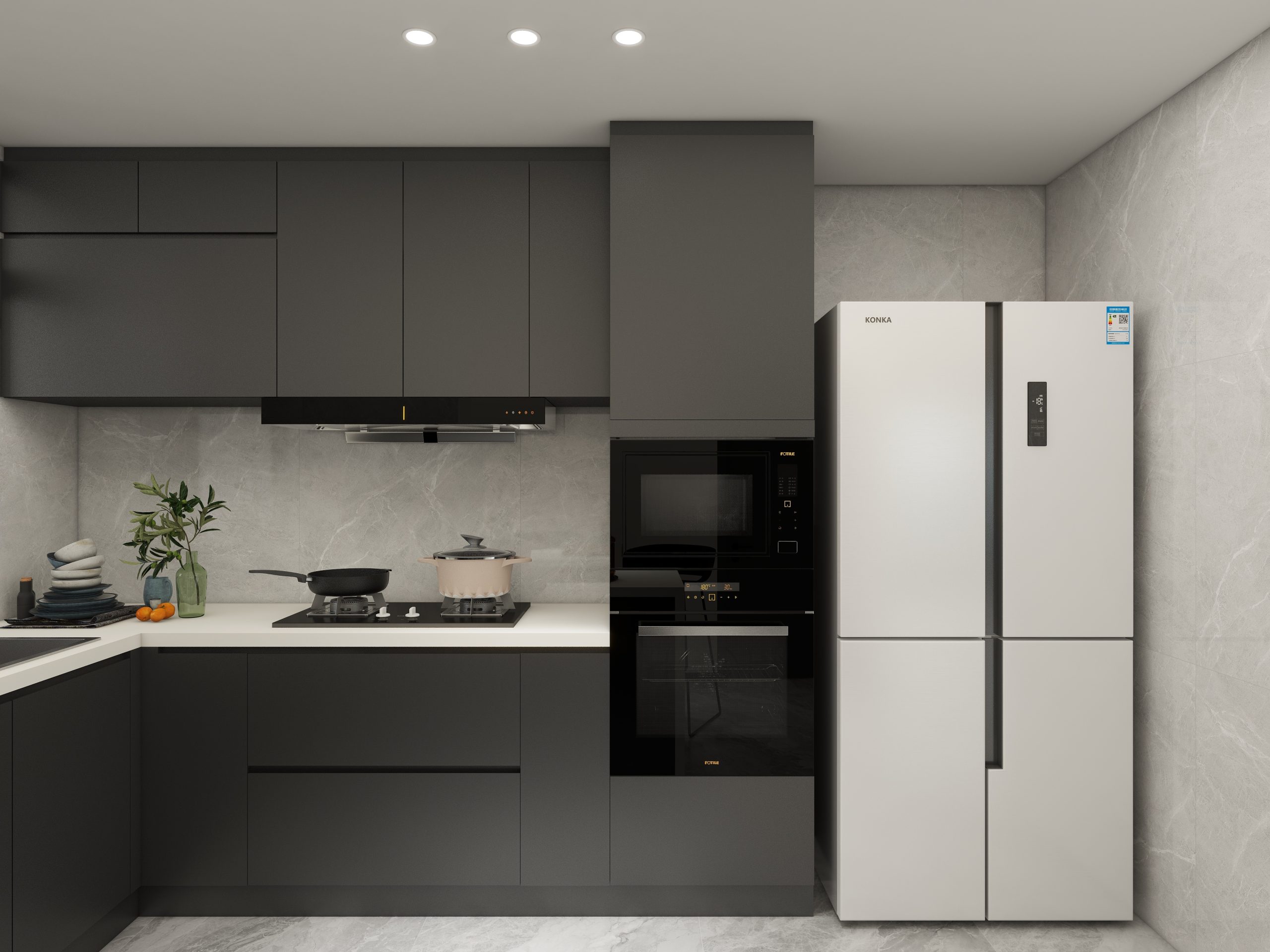 Tampines Green Jade 5-Room  Design C (Kitchen, Master Bedroom, and Bathroom Cabinets)