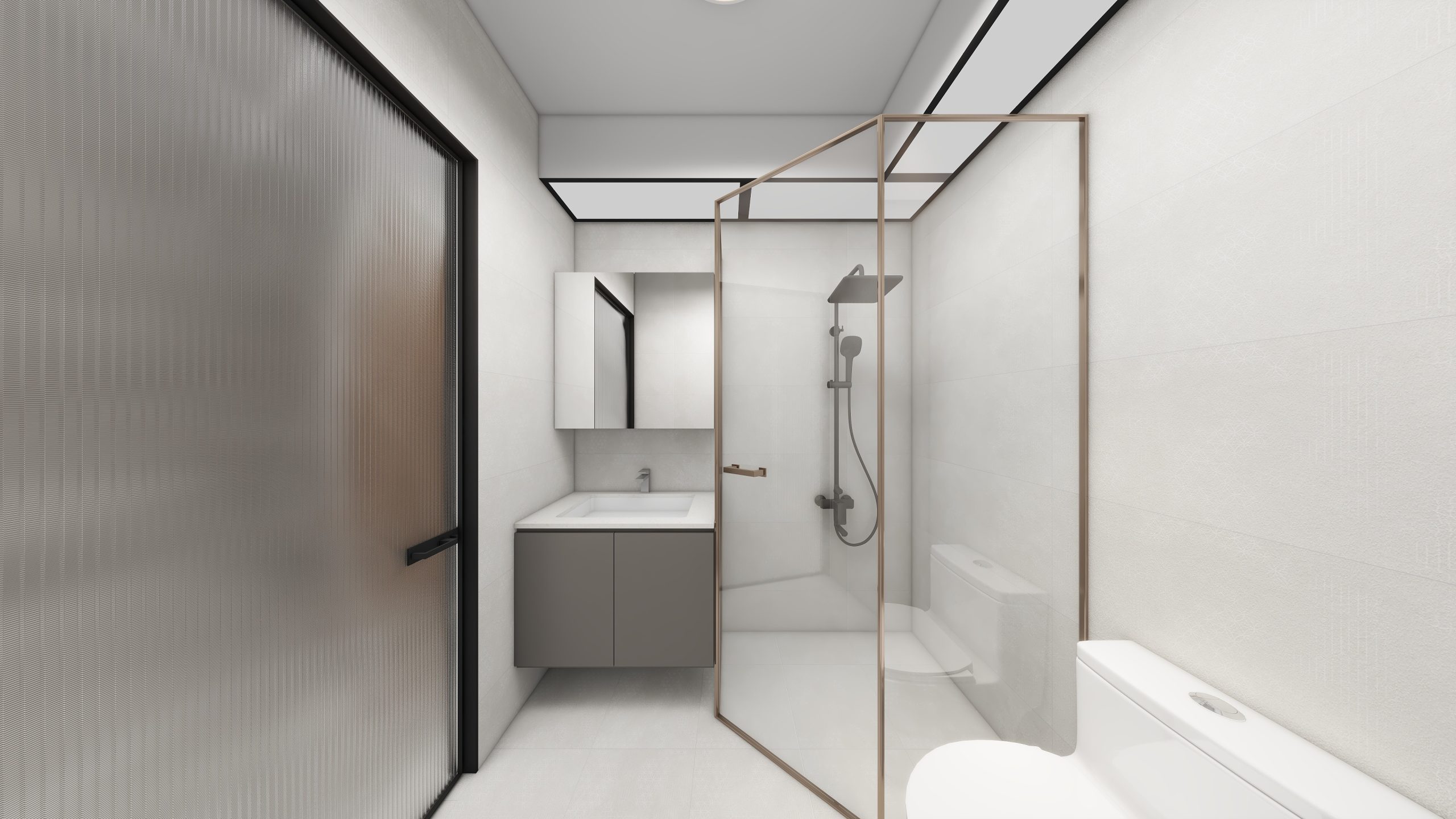Toa Payoh Ridge 2-Room Design C (Kitchen, Master Bedroom, and Bathroom Cabinets)