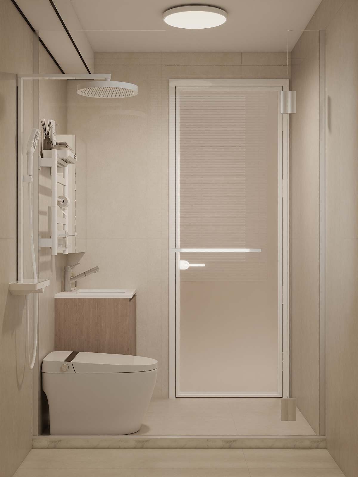 Jurong East Toh Guan Grove 2-Room Design B (Kitchen, Master Bedroom, and Bathroom Cabinets)